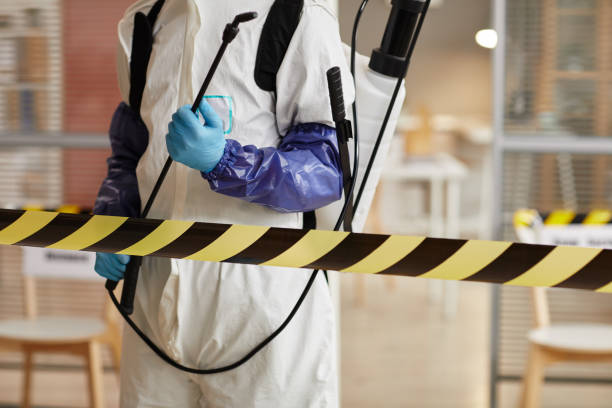 Professional Hoarding Cleanup technician working in New Hampton, IA